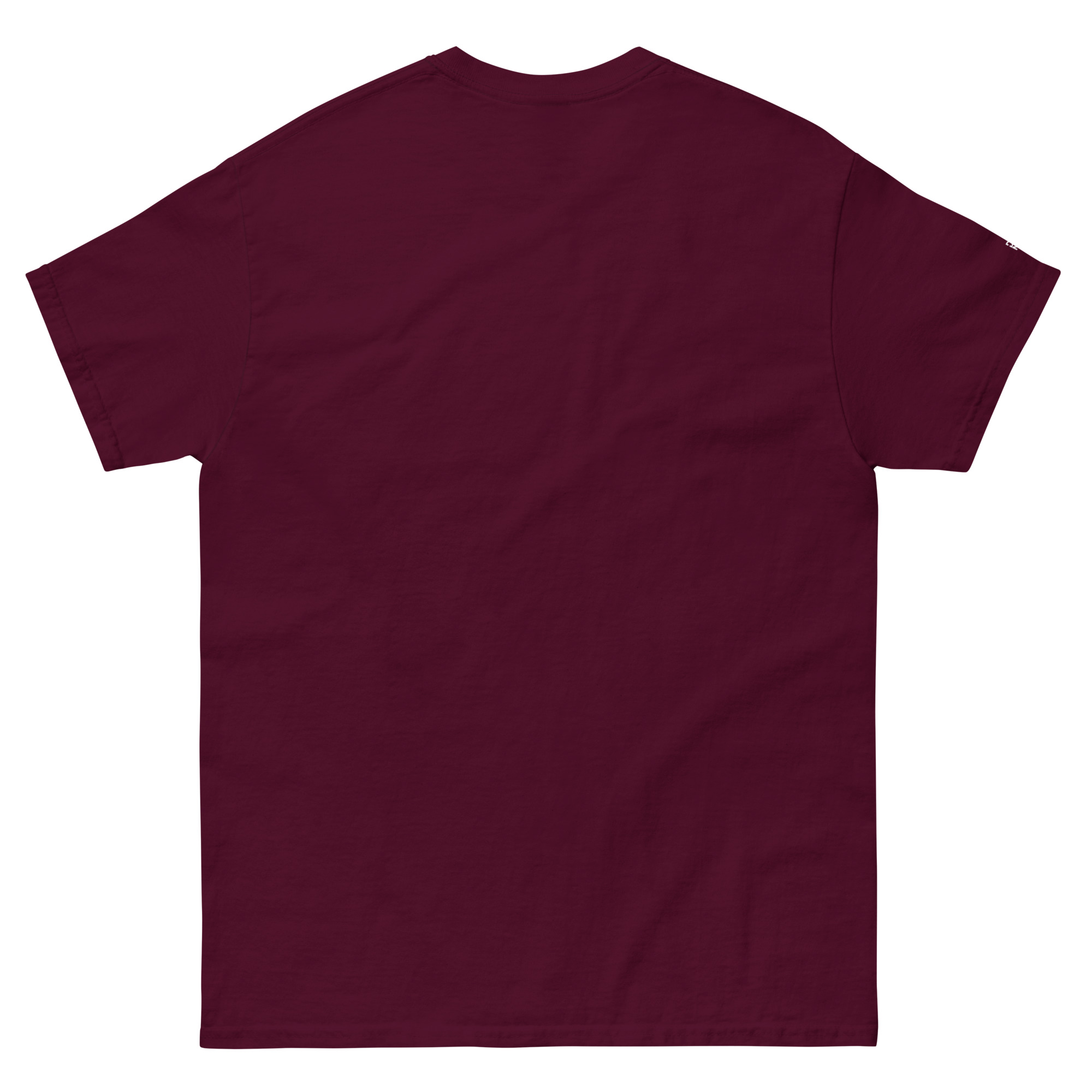 unisex-classic-tee-maroon-back-686571ac5f5f1.jpg